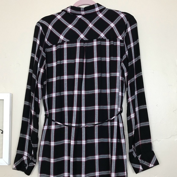 SOLD! Rails “Nadine” Plaid Shirt/Dress Small - Picture 5 of 8